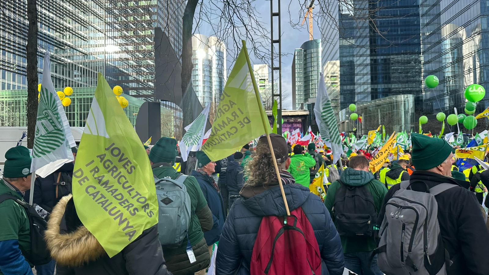Manifestació a Brussel·les del passat 18 de desembre