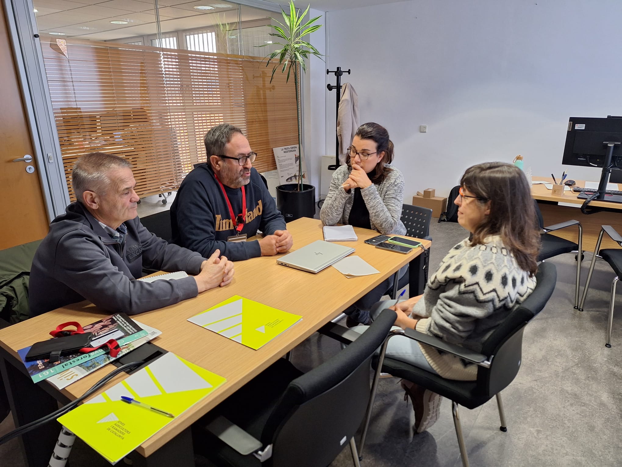 Reunió bilateral amb Agricultura per danys fauna salvatge