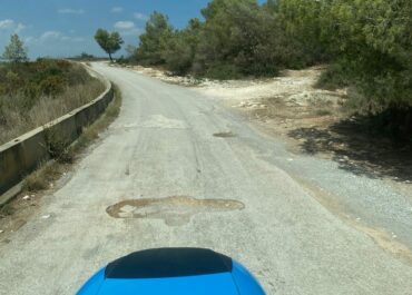 Volem circular per la C-15 durant la sega i la verema