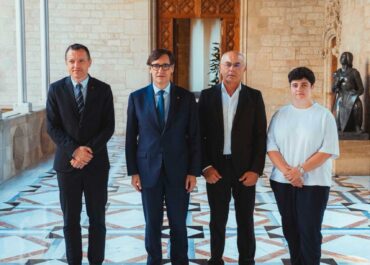 Plantejant al president de la Generalitat les prioritats del sector agrari jove i professional
