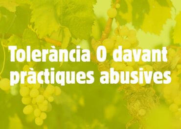 El raïm té un preu: els cellers no ens aixafaran!