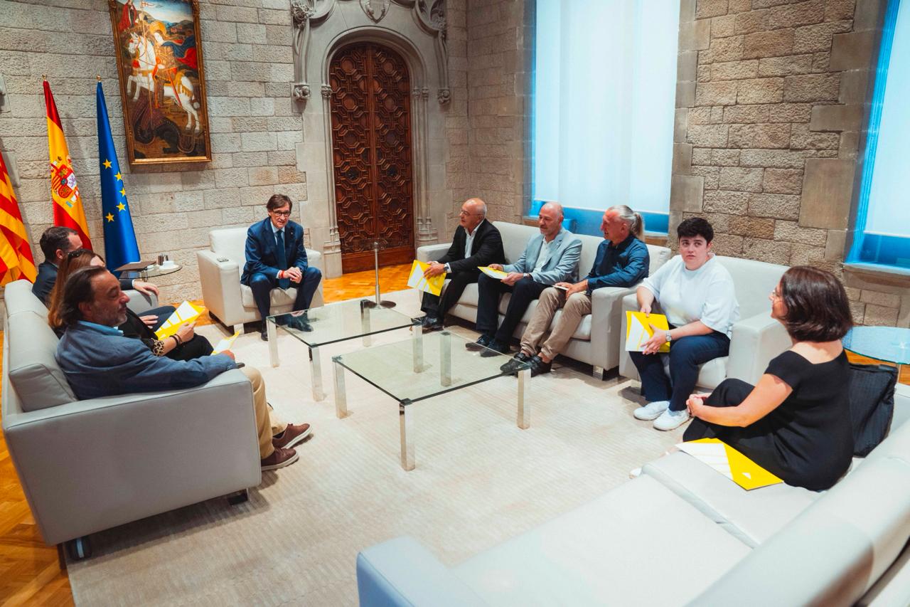 Reunió de JARC amb president de la Generalitat